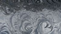 Ice crystals on a cold pane — photo by Jessica Lewis on Pexels