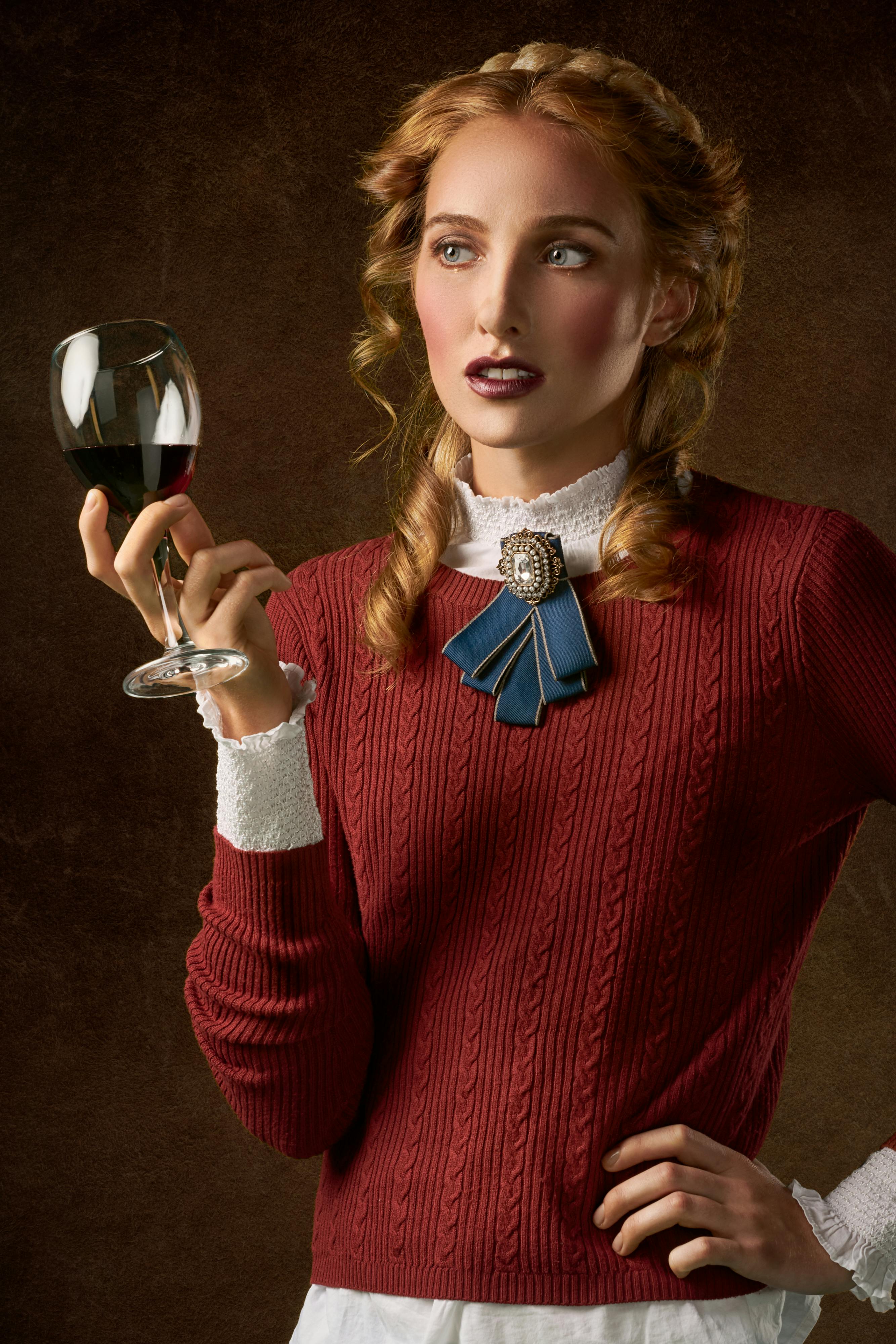 Photo of Woman Holding Wine Glass · Free Stock Photo