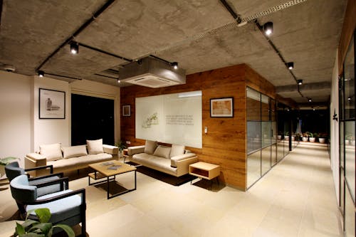 Foto d'estoc gratuïta de disseny d'interiors, lounge, mobiliari
