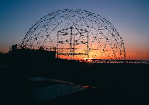 Ilmainen kuvapankkikuva tunnisteilla arkkitehtuuri, auringonlasku, ilta