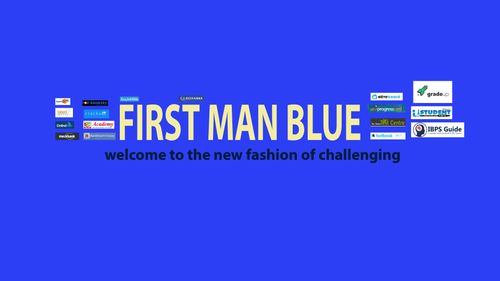 Free stock photo of exam challenge, first man blue Stock Photo