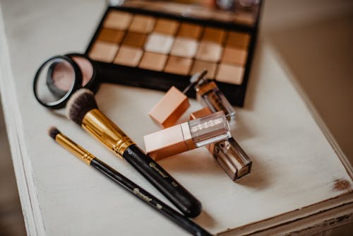 Free Assorted Cosmetic Products Stock Photo