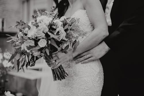 Free stock photo of bouquet, bride, flowers