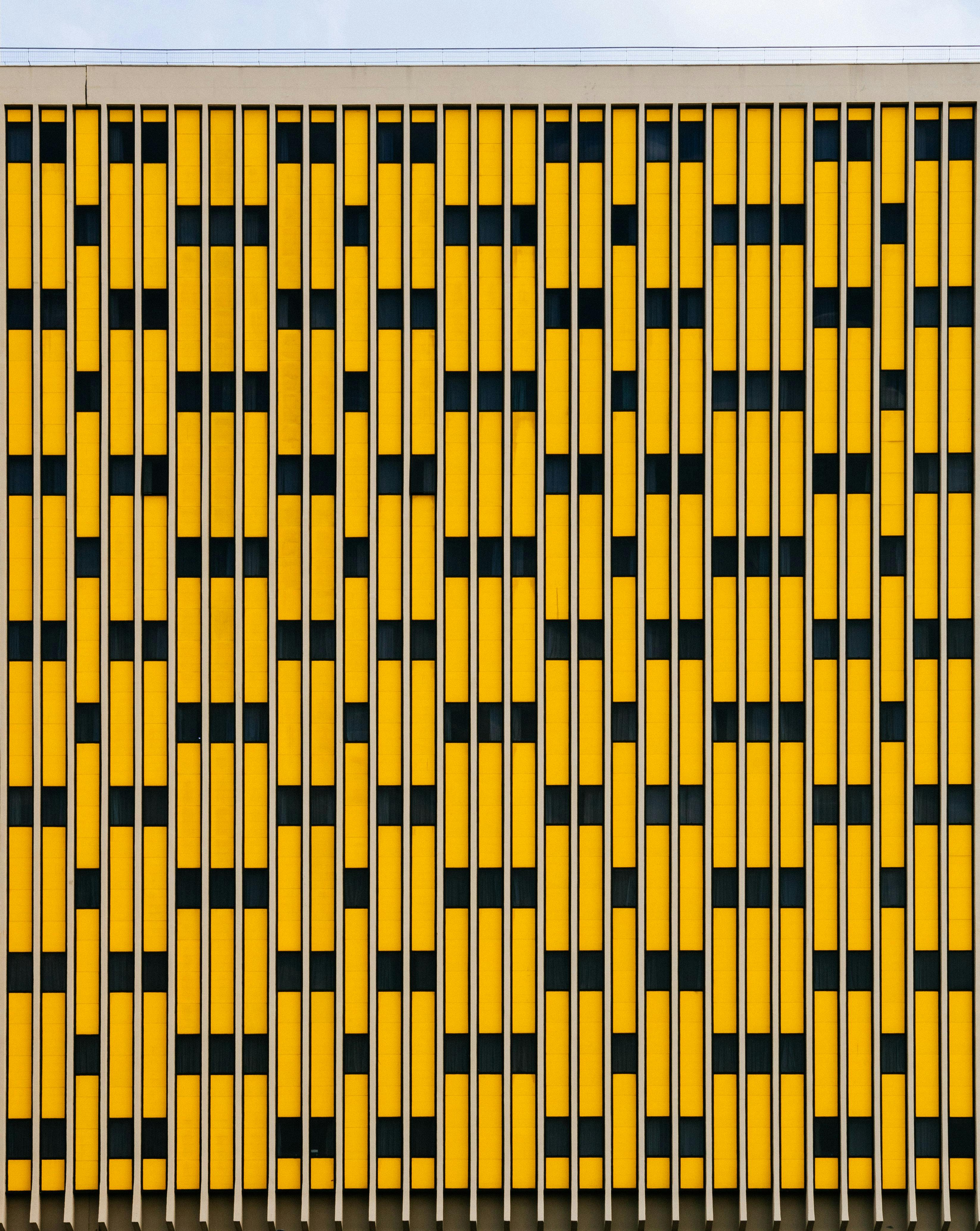 Yellow And Black Pattern · Free Stock Photo