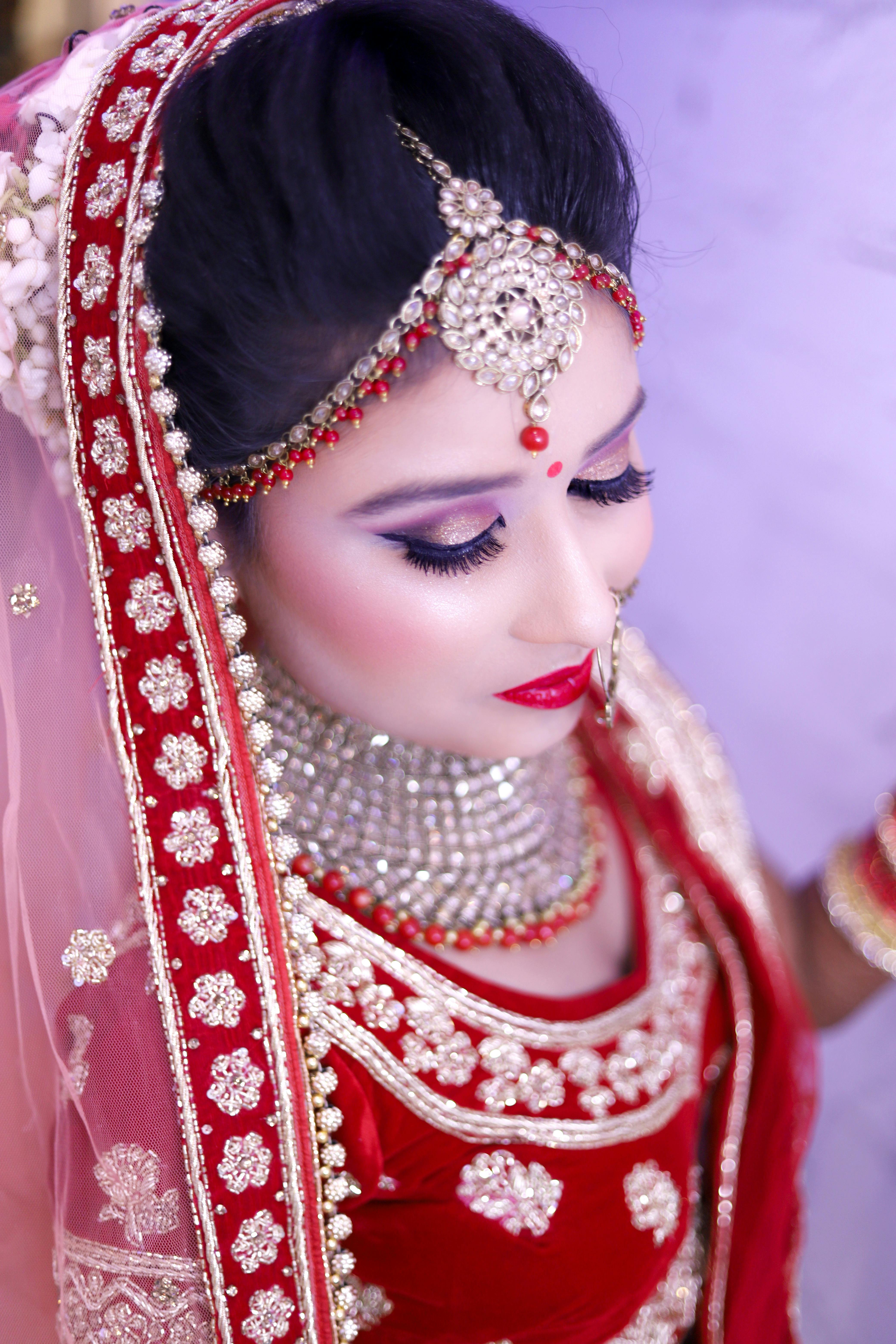 Free stock photo of bride, indian bride, model