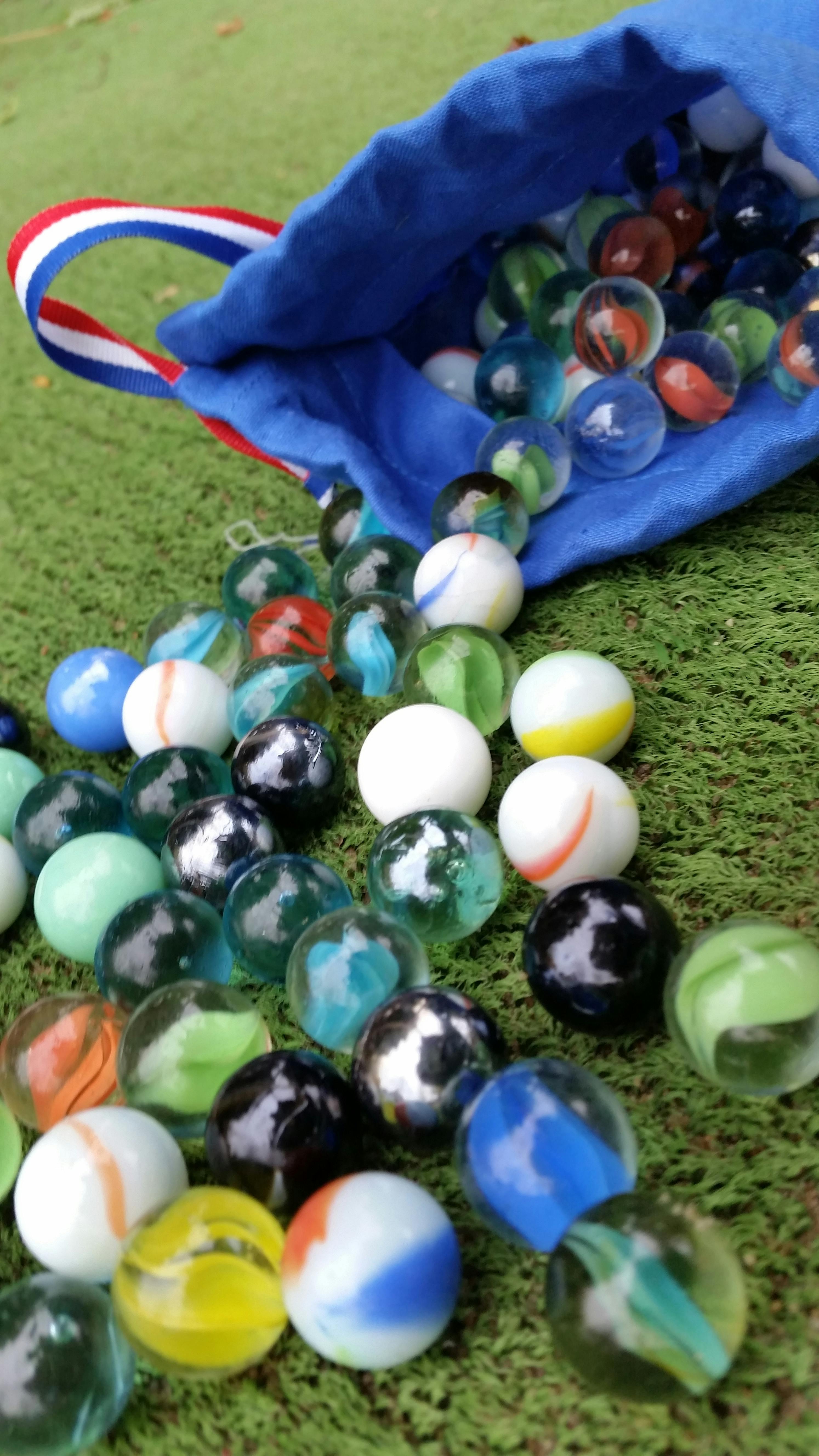 Free stock photo of childhoo, color, marbles