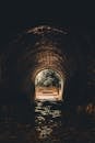 Brown Concrete Tunnel