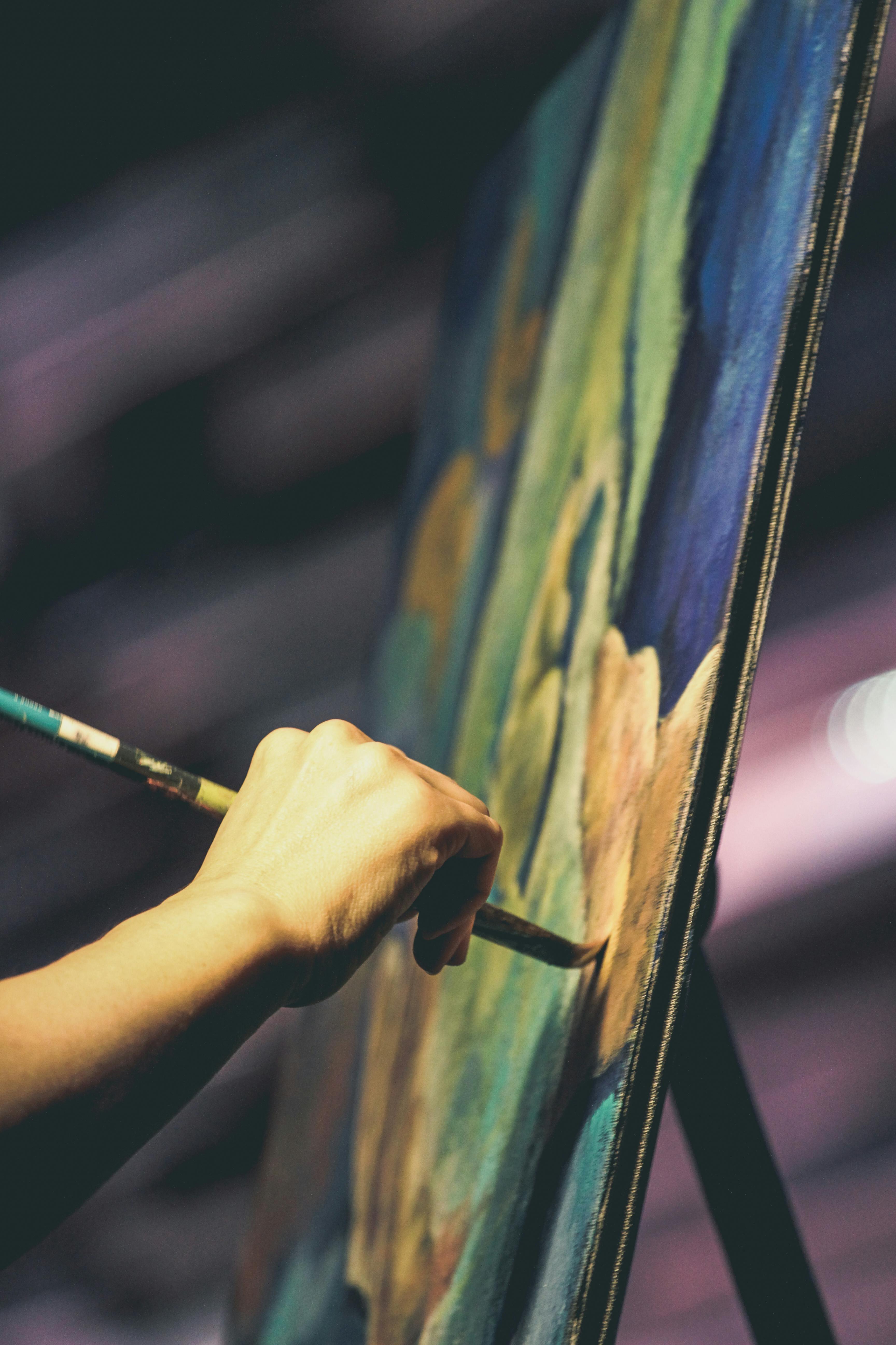 Person Painting · Free Stock Photo