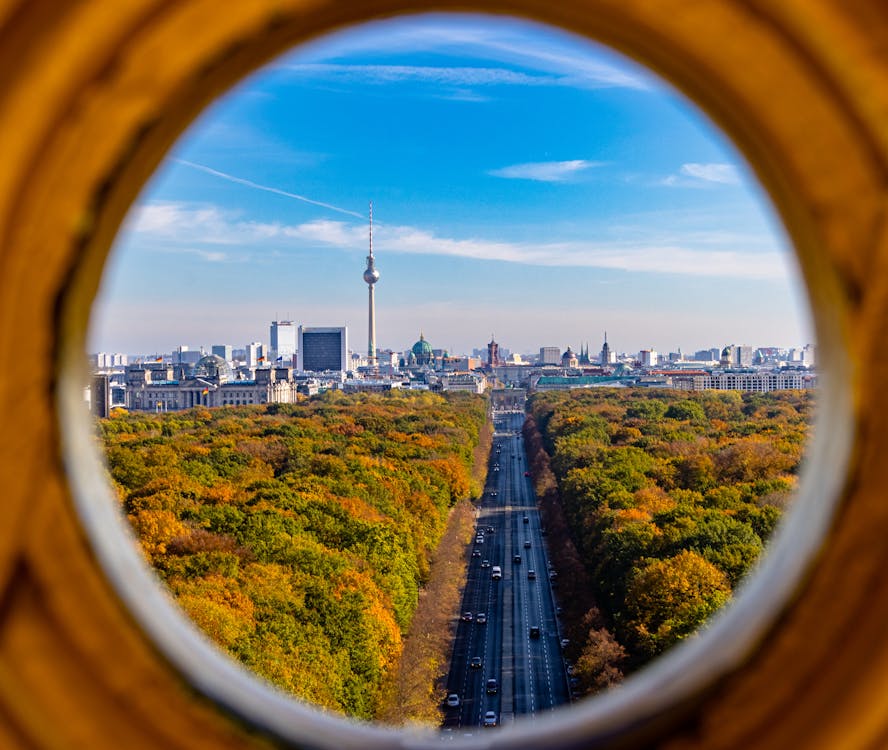 Bầu trời, berlin, các tòa nhà