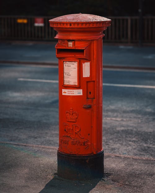 Red Mailbox near Street