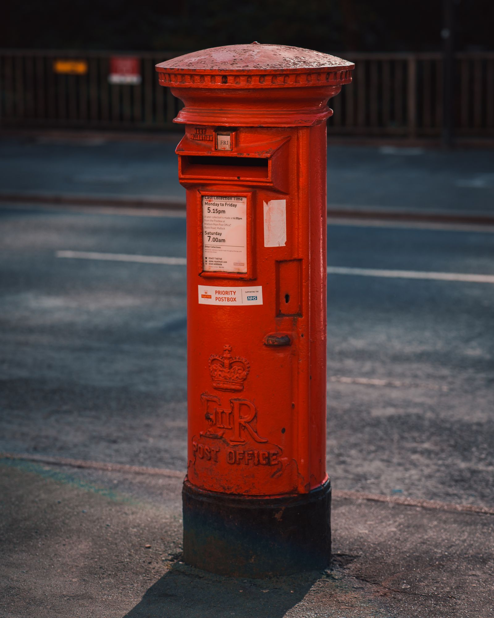 Red Mail Box on Roadside · Free Stock Photo