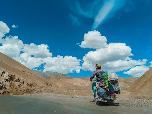 Fotos de stock gratuitas de chethak, escúter, ladakh