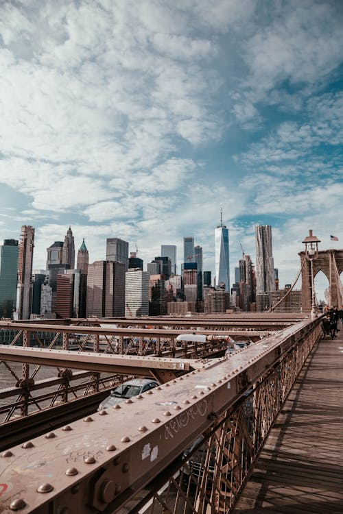 布魯克林大橋，紐約照片