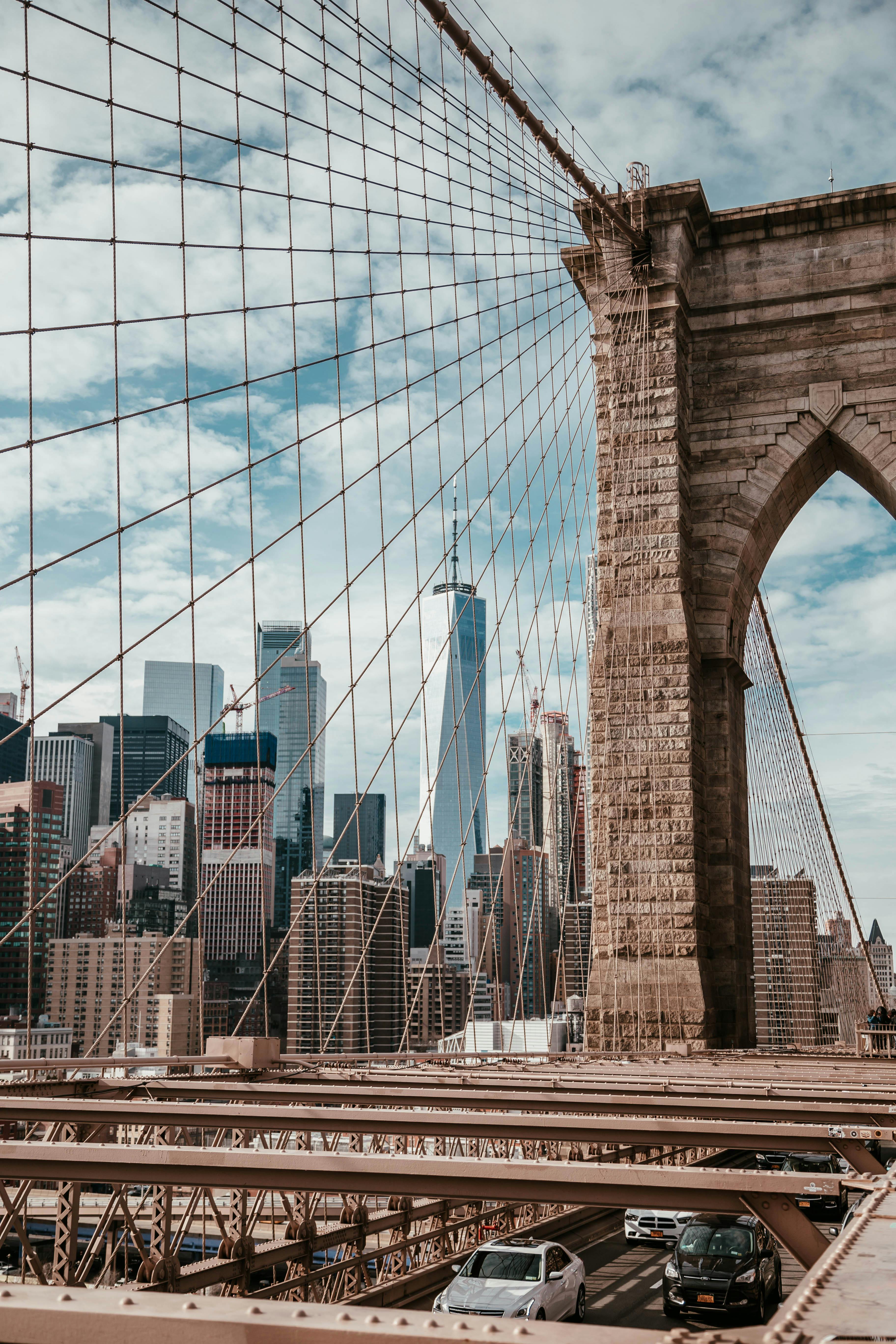 Wallpaper Inside Brooklyn bridge