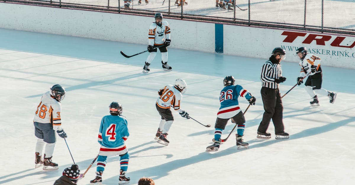 Players Playing Ice Hockey · Free Stock Photo