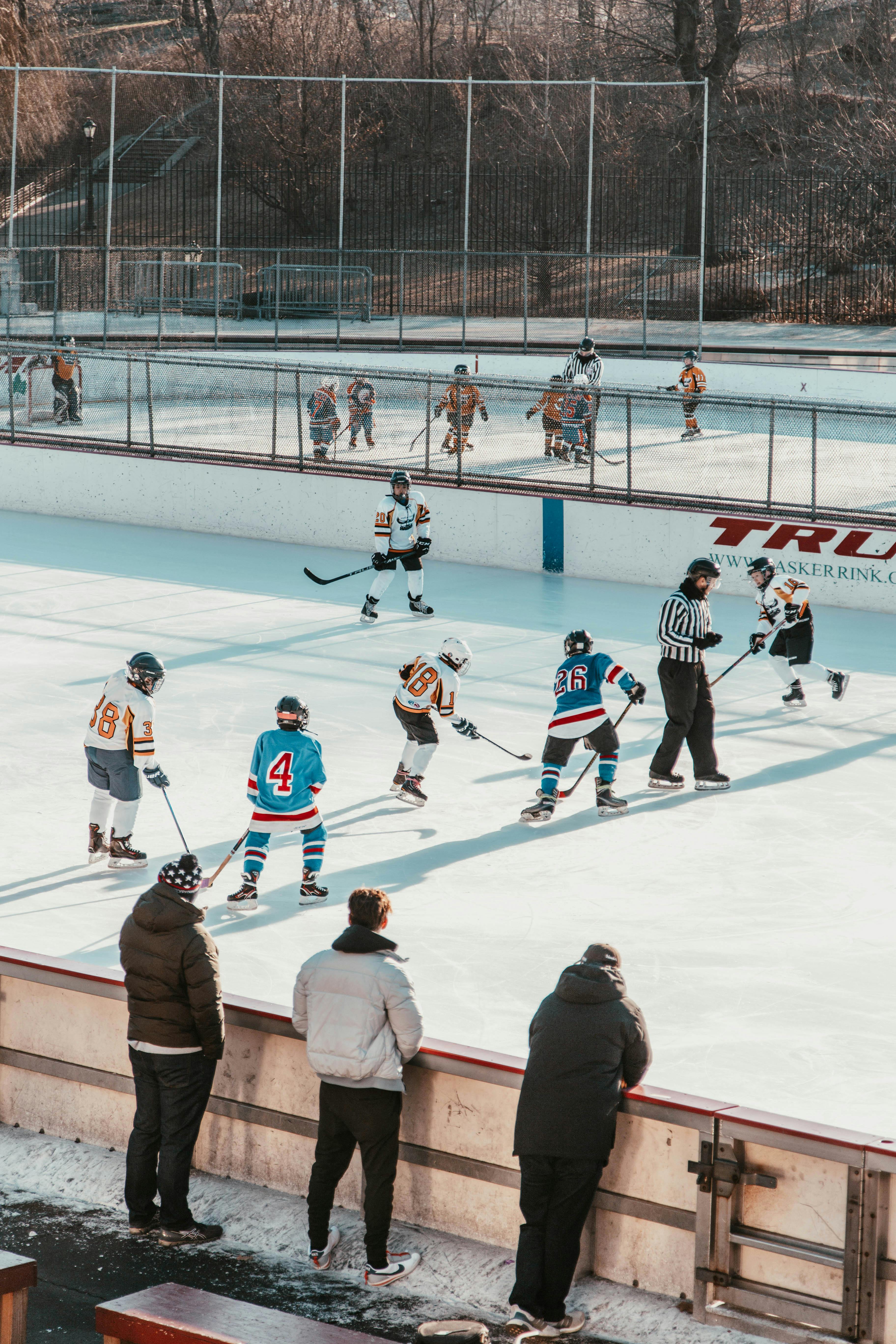 Players Playing Ice Hockey · Free Stock Photo