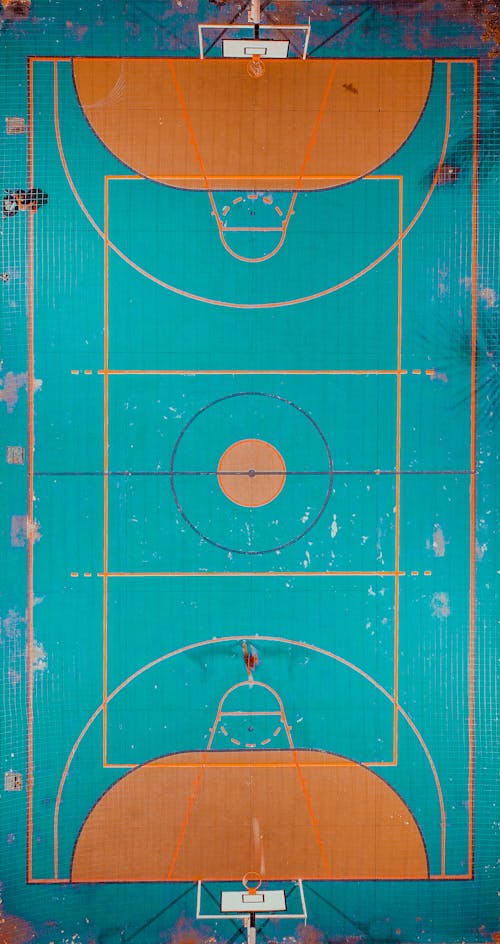 Free Basketball Court Stock Photo