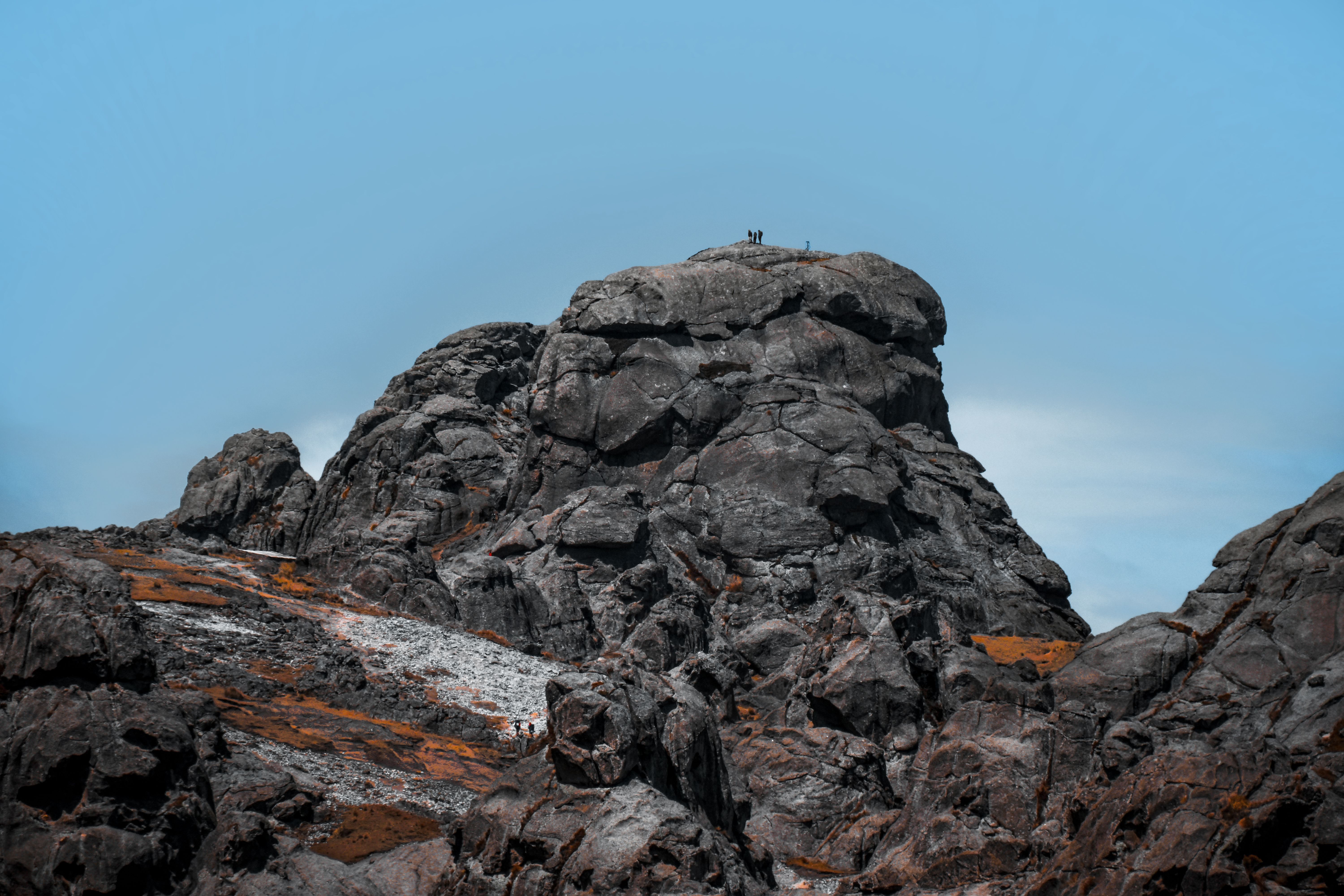 The last push to the summit