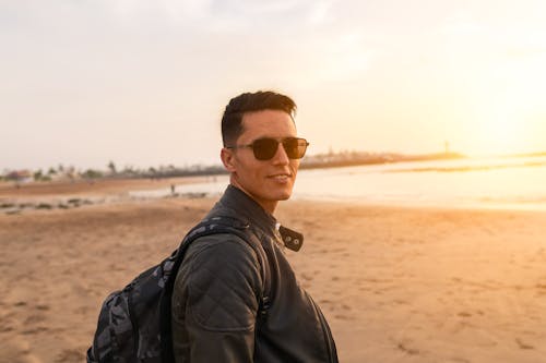 Man Wearing Sunglasses