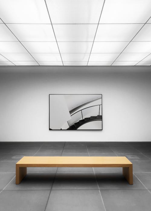 Základová fotografie zdarma na téma galerie, galerie umění, minimalismus