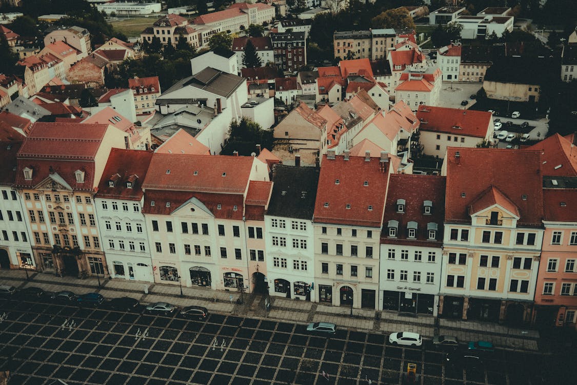 Tenements in Old Town in Zittau