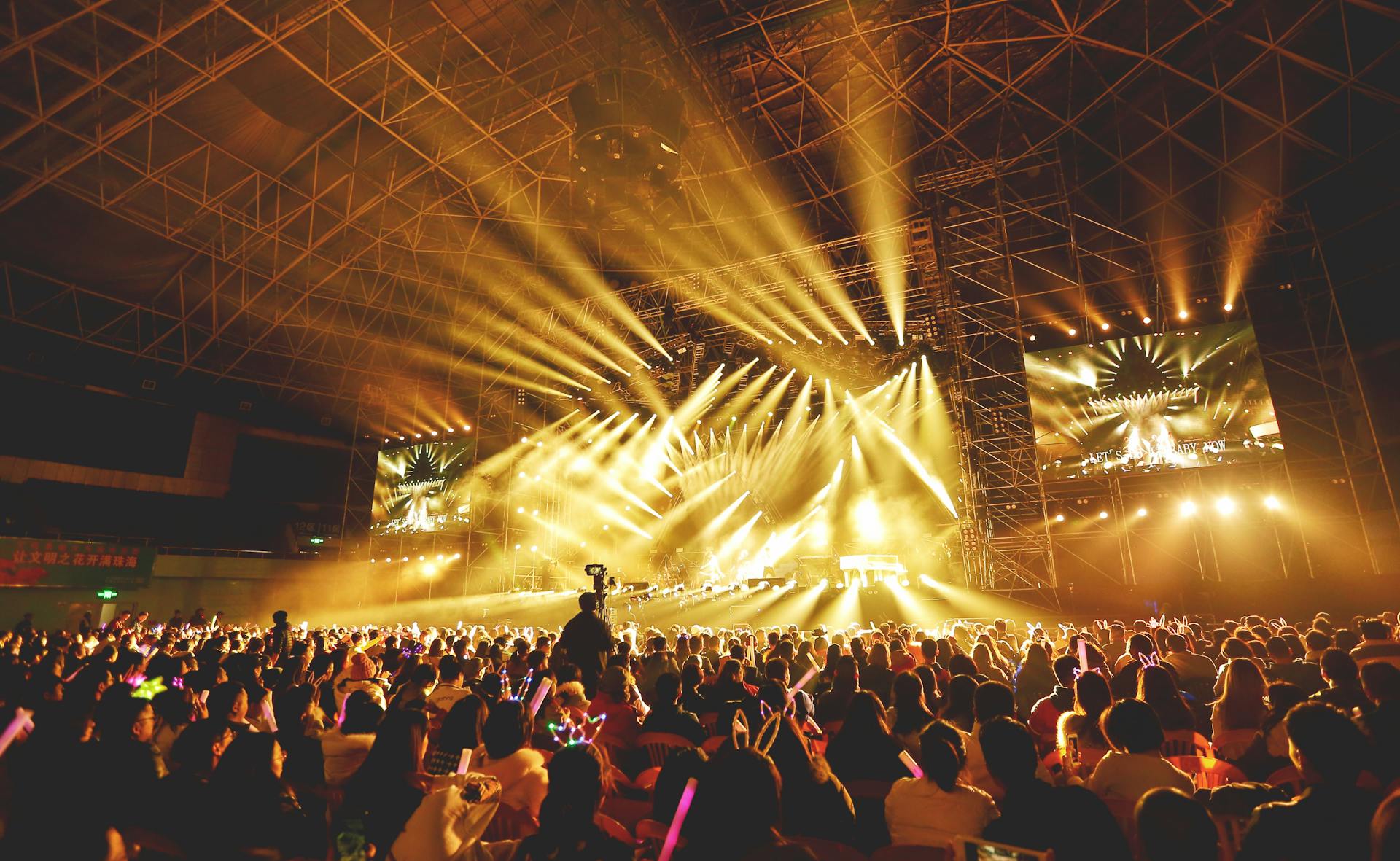 People Inside Stadium