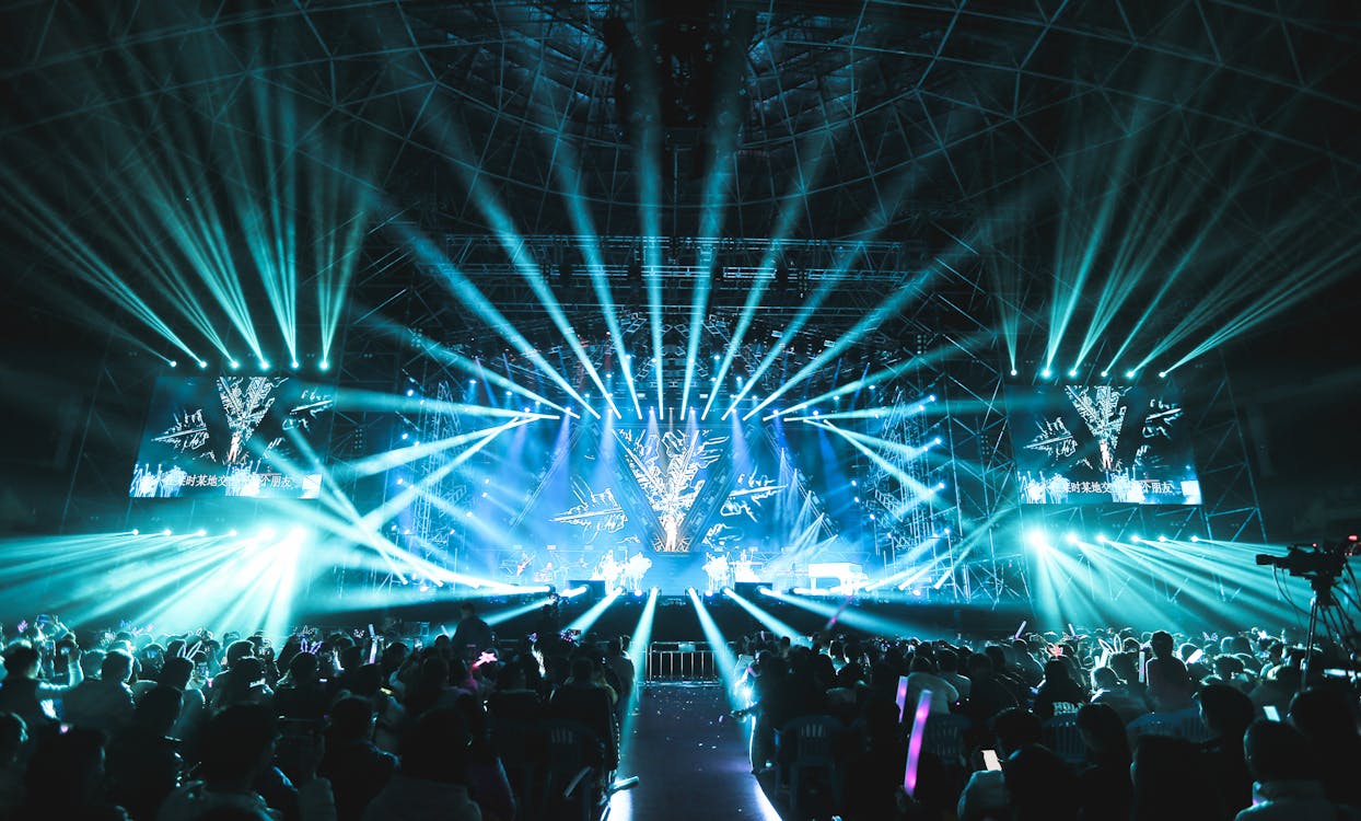 Free Stage Lights Stock Photo