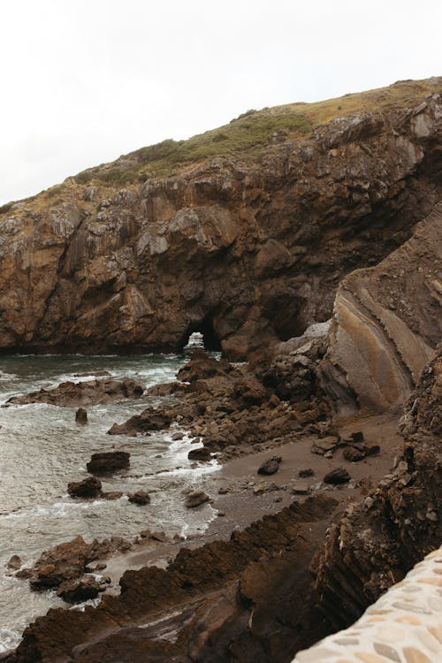 Kostnadsfri bild av geologi, grotta, hav