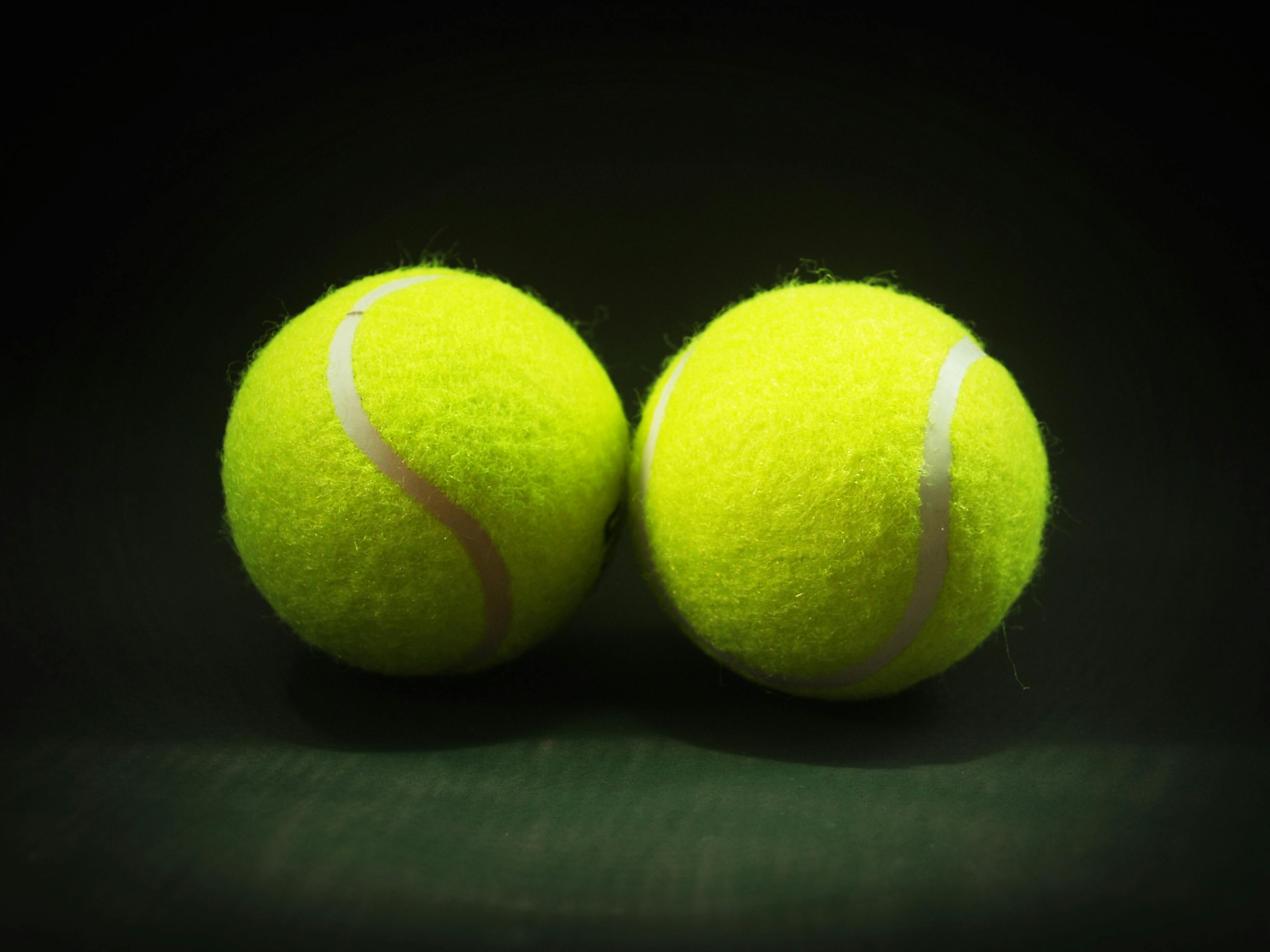Two Tennis Balls · Free Stock Photo