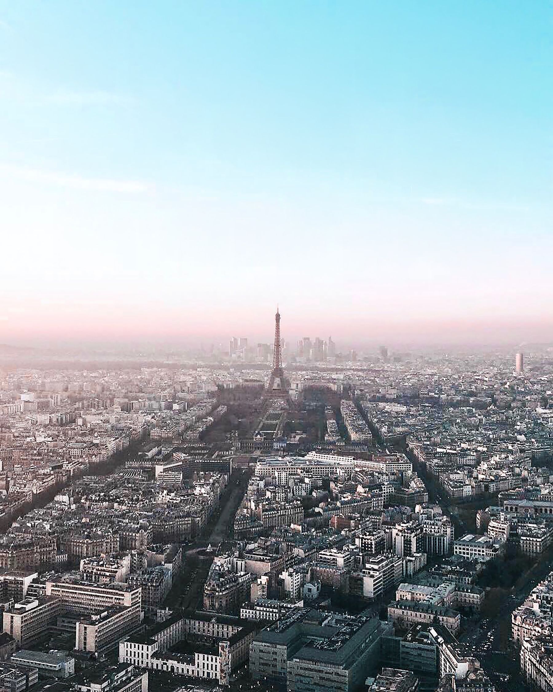 Cityscape View Of Paris Free Stock Photo cityscape-view-of-paris-free-stock-photo