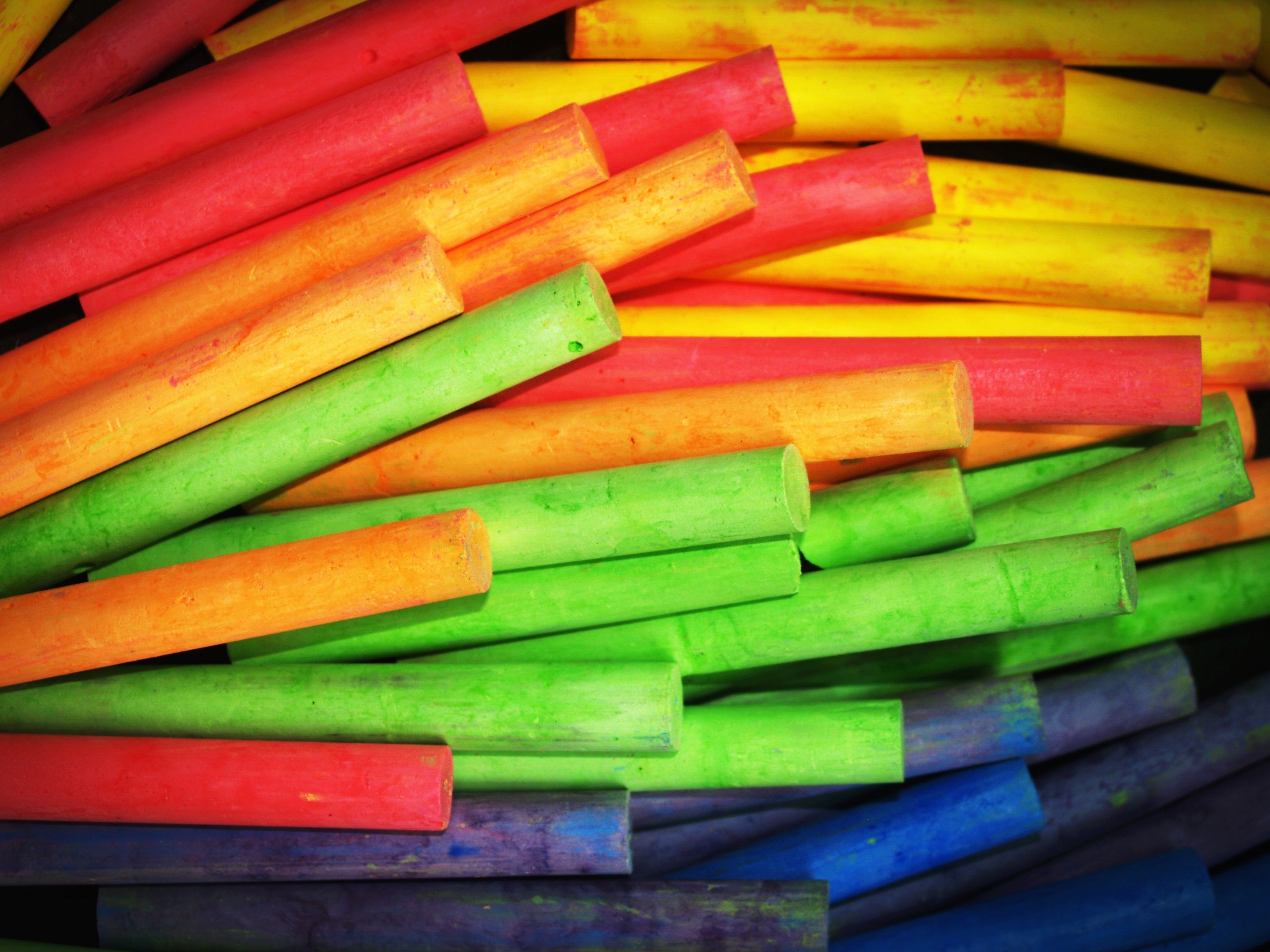 Blue and Purple Color Pencils · Free Stock Photo