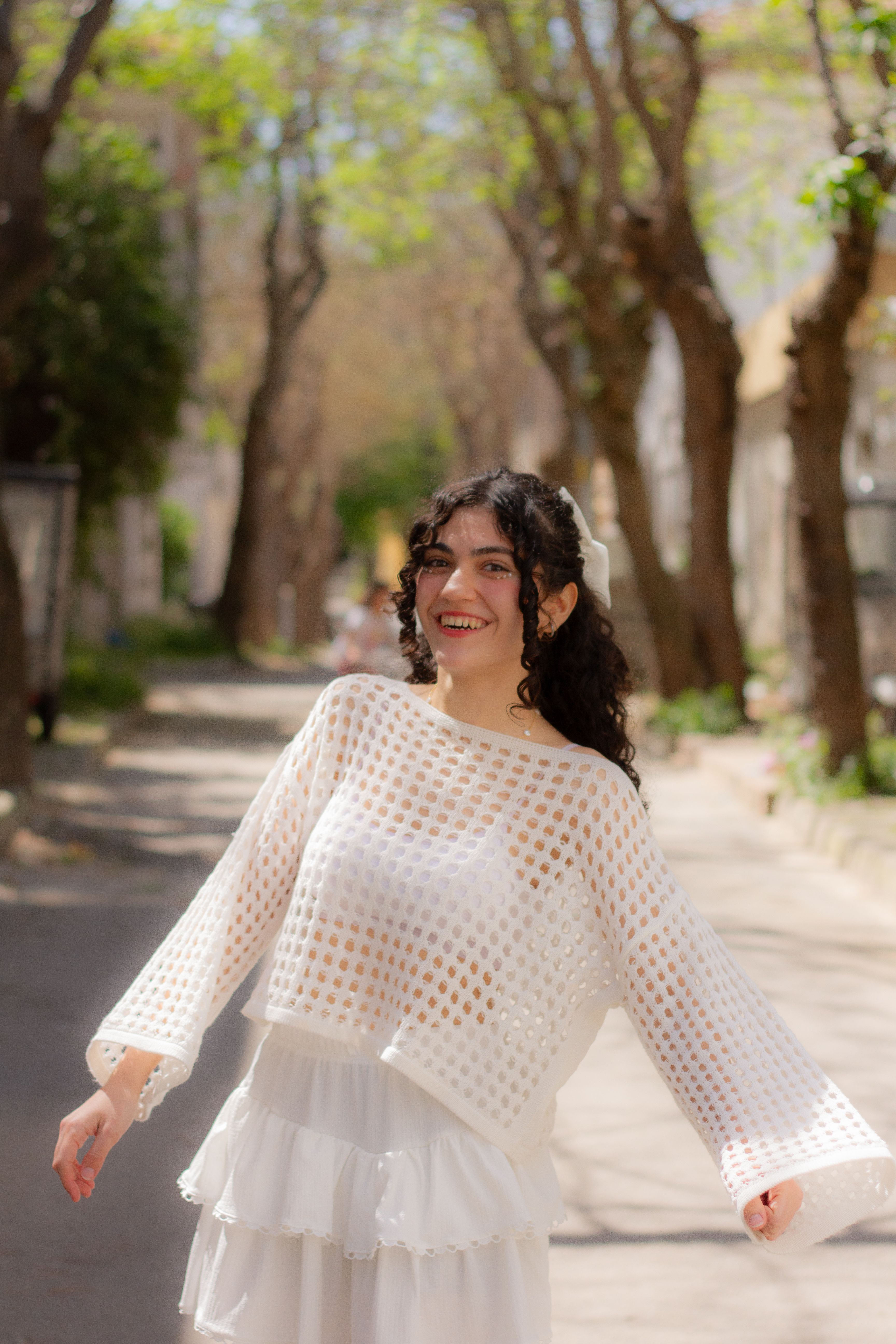 Blusa de Tricô Off White