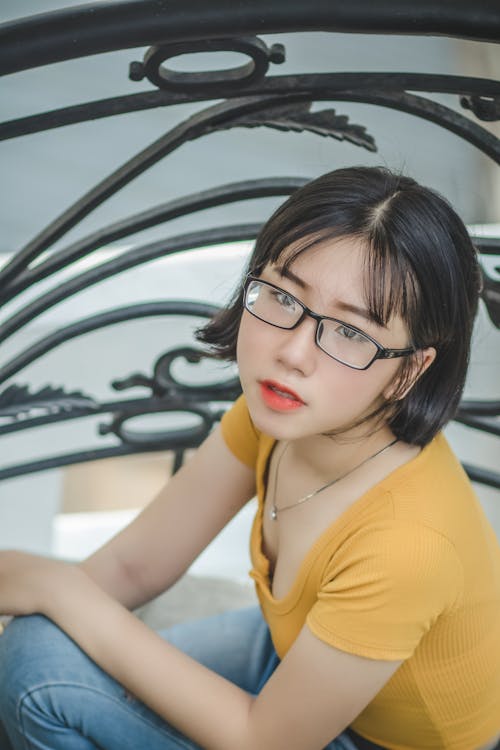 Ingyenes stockfotó ajkak, arckifejezés, ázsiai lány témában Stockfotó