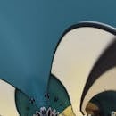 Blue and White Photo Effect