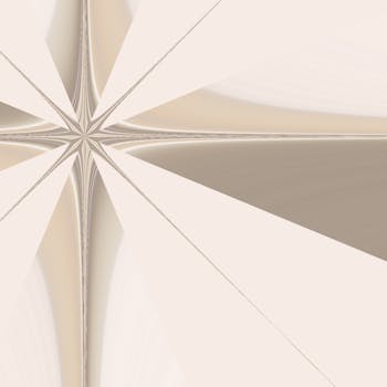 优雅的抽象几何星形设计，搭配柔和的中性色调，非常适合现代背景