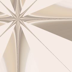 Track artwork — abstract radiating star form in soft neutral tones, by byMALENS on Pexels