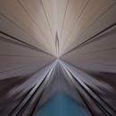 充满活力的抽象设计通过融合线条，创造出运动感与深度