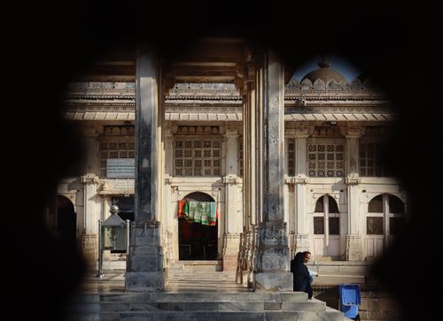 Free View of Sarkhej Roza Mosque in Ahmedabad, showcasing intricate architecture. Stock Photo