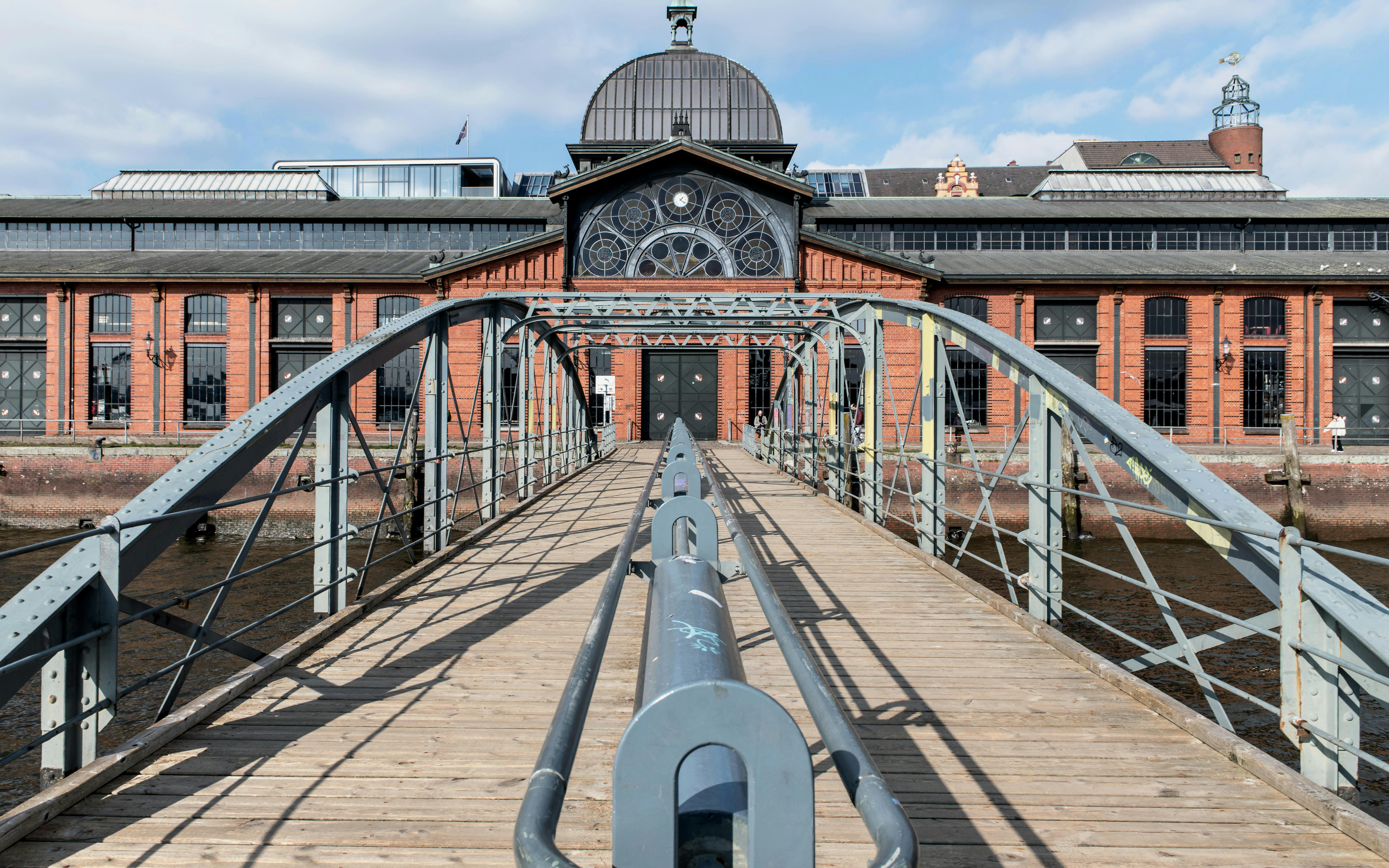 Fish Auction Hall in Hamburg