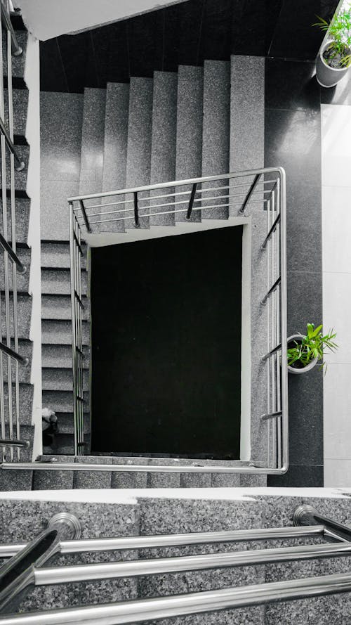 계단, 금속 계단, 대학의 무료 스톡 사진