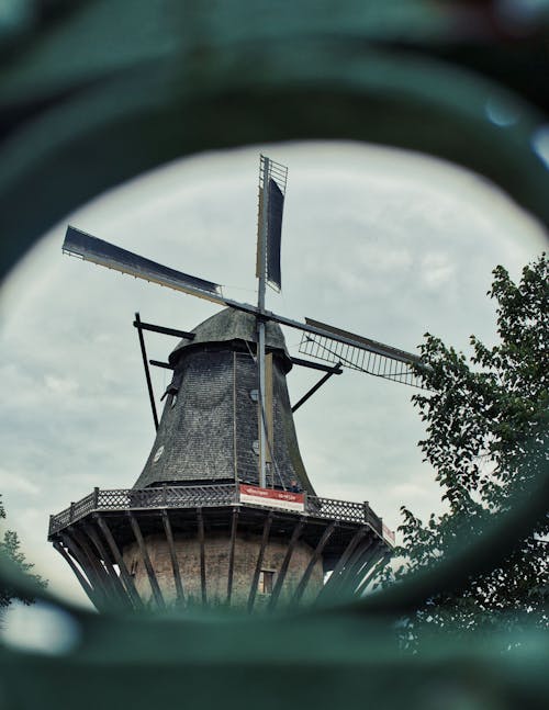 Historic Windmill in Potsdam