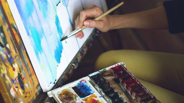 watercolour painting
