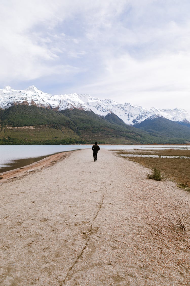 Person Walking On Path