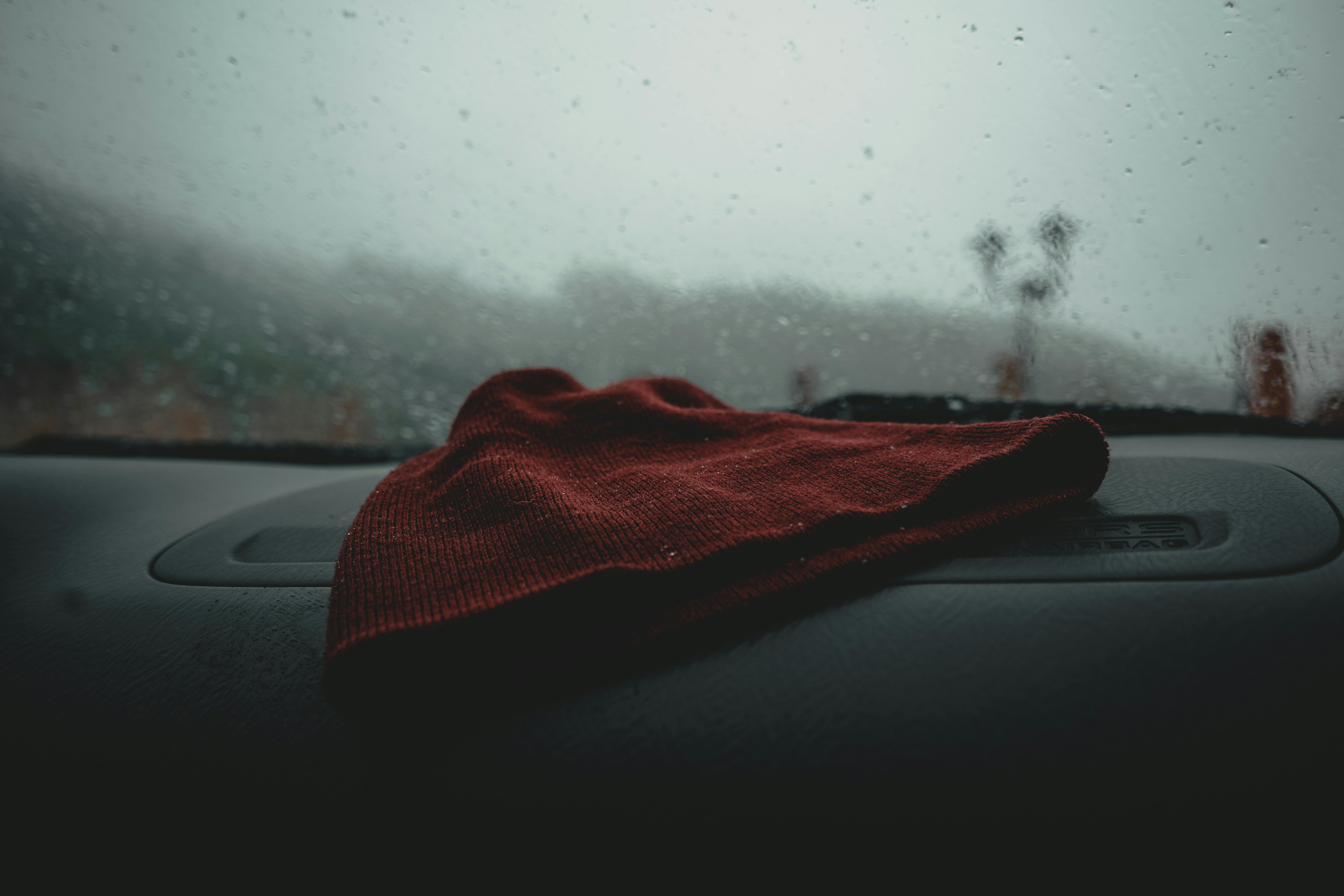 Hat on Car Dashboard · Free Stock Photo