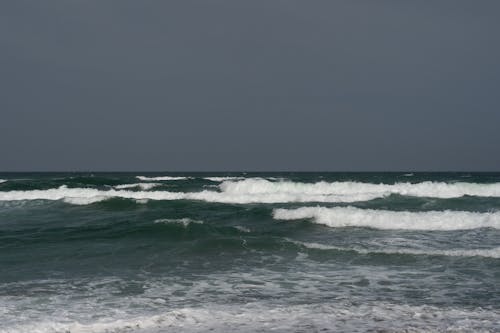 Бесплатное стоковое фото с большие волны, вид на океан, волны