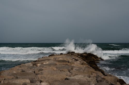 Gratis arkivbilde med bølger, bryte bølger, hav