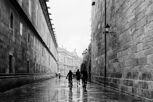 Rainy day at Santiago de Compostela