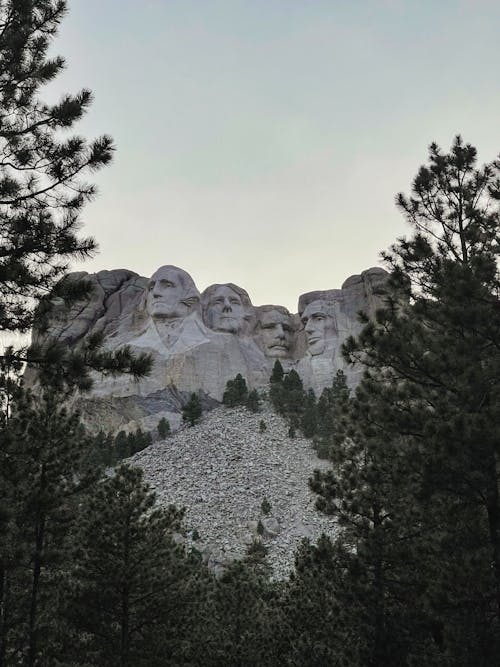 Mount Rushmore in Dakota 