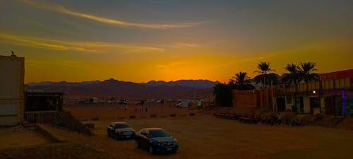 mountain sunset in sinai