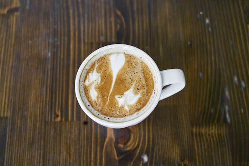 一杯咖啡, 乳液, 卡布奇諾 的 免费素材图片